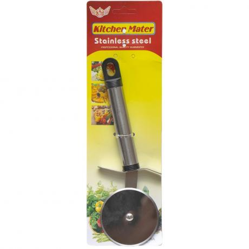 Ніж-ролик для нарізки піци і тіста 14 см D 6,5см KNZ