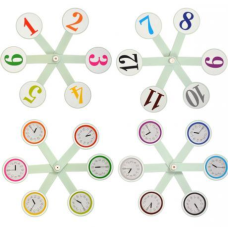 Віяло “Цифри і годинник“ KNZ