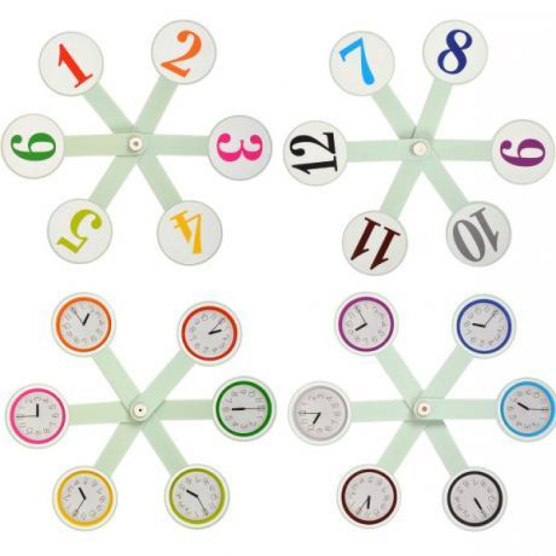 Віяло “Цифри і годинник“ KNZ