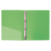Папка пластикова А4 на 4 кільця з двома кишенями зелена 30702-04 KNZ Папка пластикова А4 на 4 кільця з двома кишенями зелена 30702-04 KNZ
