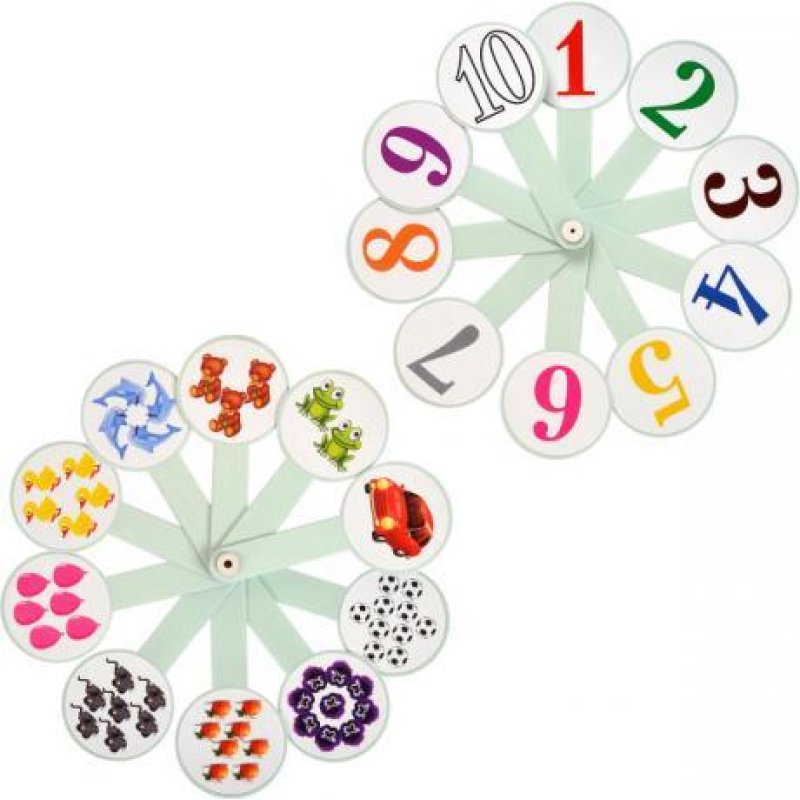 Віяло “Цифри з картинками“ KNZ Віяло “Цифри з картинками“ KNZ