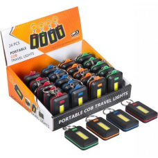 Брелок - фонарик LED, пластиковий YYB-313 KNZ