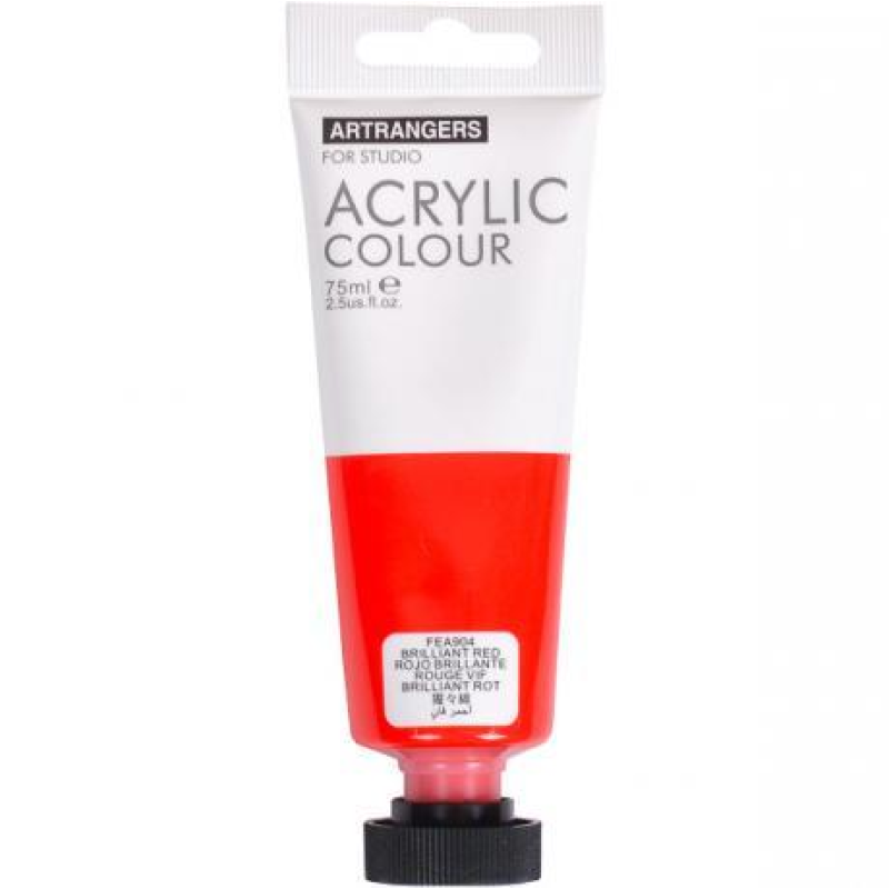 Фарба акрилова “Art Ranger“ Acrylic 904 “Brilliant red“ 75мл KNZ