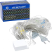 Гірлянда світлодіодна сітка 1,5*1,5 метра 96шт кольорова LED RGB (прозорий провід) KNZ Гірлянда світлодіодна сітка 1,5*1,5 метра 96шт кольорова LED RGB (прозорий провід) KNZ