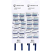 Бритва одноразова 2 леза на блістері 24 шт KNZ