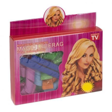 Чарівні спіральні бігуді 18шт з гачком Magic Leverag KNZ