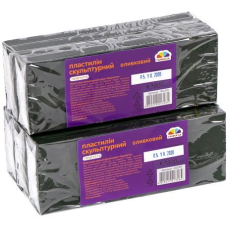 Пластилін скульптурний 800 гр оливковий “Гамма“ KNZ