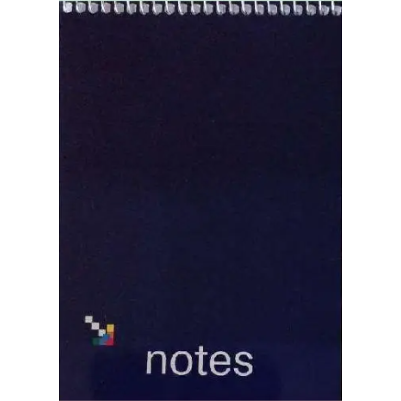 Блокнот для нотаток «Офіс», верхня пружина, А5, 50 аркушів, Офсет, клітинка, крейдована обкладинка KNZ Блокнот для нотаток «Офіс», верхня пружина, А5, 50 аркушів, Офсет, клітинка, крейдована обкладинка KNZ