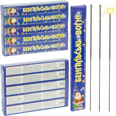 Бенгальські вогні 25 см 10 шт KNZ