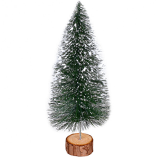 Ялинка штучна 20 см з білим 12-74 KNZ