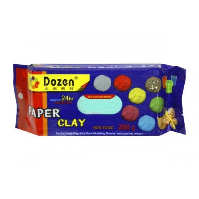 Паста для моделювання PLC-250B синя 250 гр (сохне на повітрі, не вимагає випалу) KNZ Паста для моделювання PLC-250B синя 250 гр (сохне на повітрі, не вимагає випалу) KNZ