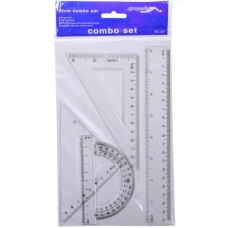 Набір лінійок 20 см “пластик“ 1220-A KNZ