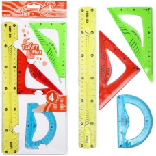 Набір лінійок 30 см “неломайка“ 2028-4 KNZ