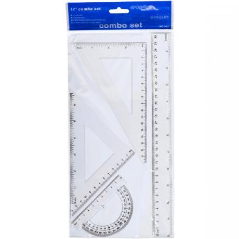 Набір лінійок 30 см “пластик“ KNZ