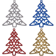 Набір-прикраса “Ялинка“ мікс 4шт 12-155 KNZ