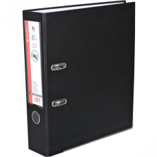 Папка сегрегатор для документів А4 5 см чорний “C“, Папка-накопичувач, Папка-реєстратор KNZ