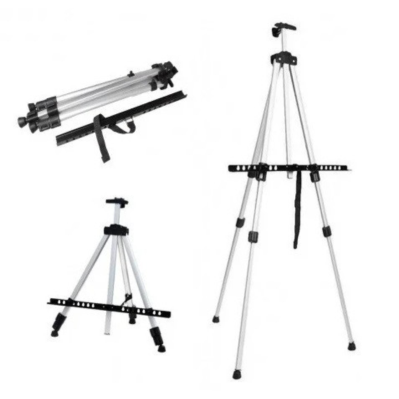 Мольберт алюмінієвий настільний / підлоговий мольберт + сумка чохол KNZ