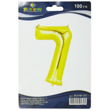 Цифра фольгована Pelican, “7“ золото 100см 831017 KNZ