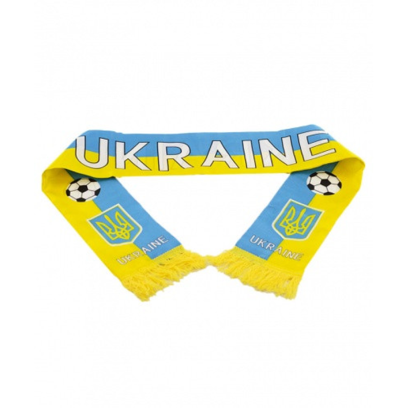 Шарф “UKRAINE“, атласний KNZ Шарф “UKRAINE“, атласний KNZ