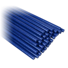 Клей сухий для термо пістолета синій з глітером 1210 KNZ