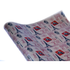 Крафт папір бежевий “Париж“ 0,7х8м Пт 423 KNZ