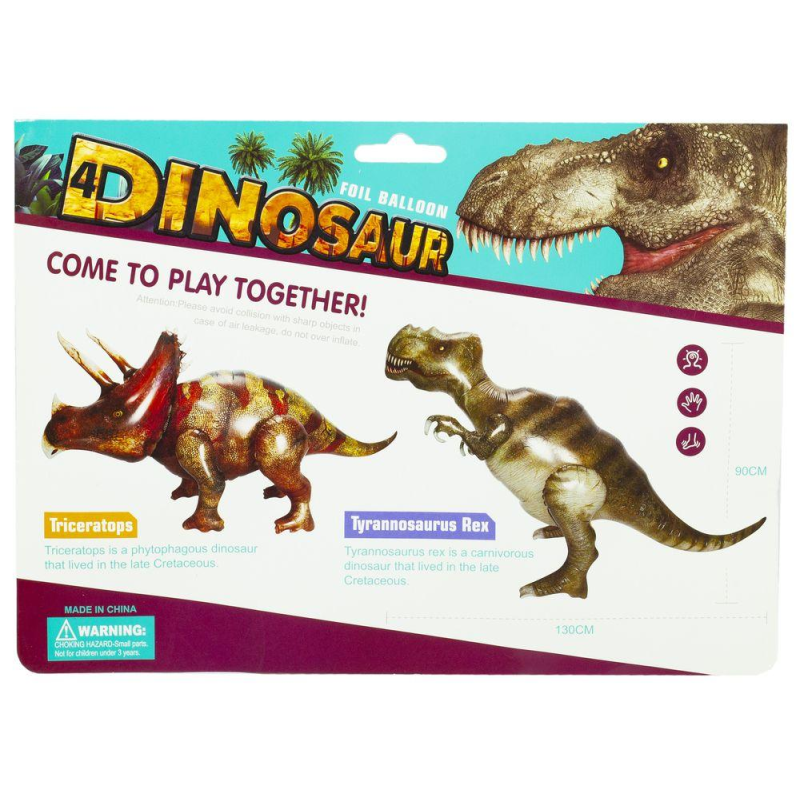 Фігура “стоячка“ Тиранозавр Рекс 128*80см 836603 KNZ Фігура “стоячка“ Тиранозавр Рекс 128*80см 836603 KNZ