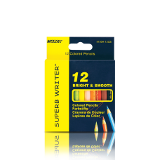 Олівці кольорові короткі 12 кольорів “MARCO“ Superb Writer 4100H-12CB KNZ