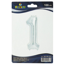 Цифра фольгована Pelican, “1“ сріб 100см 831021 KNZ