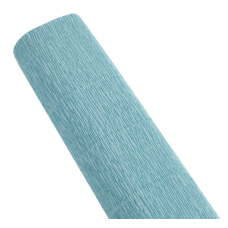 Папір гофрований 50х250см, 180г - блакитний пастельний, 17E/3 KNZ