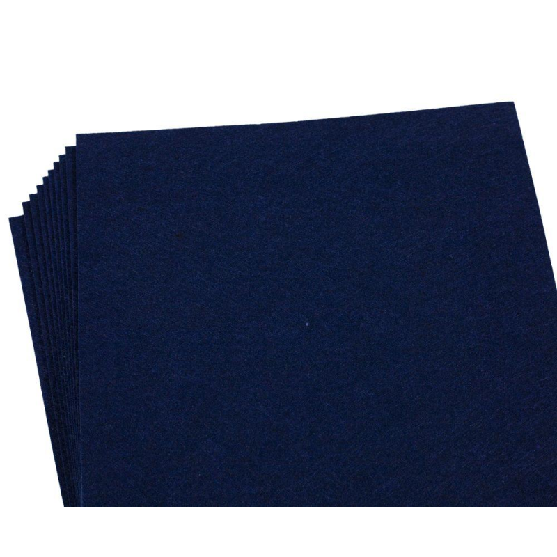 Фетр А4 1,2мм (10 листів) темно-синій 170HQ-059 KNZ