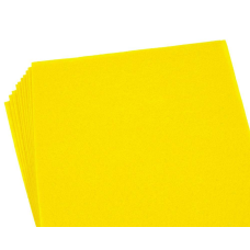 Фетр А4 1,2мм (10 листів) темно-жовтий 170HQ-008 KNZ