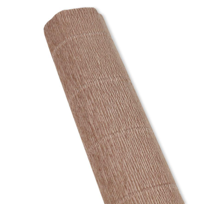 Папір гофрований 50х250см, 180г - какао, 613 KNZ