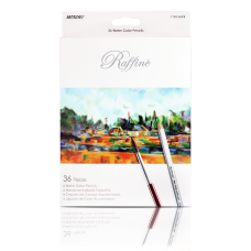 Олівці кольорові акварельні 36 кольорів “MARCO“ Raffine з пензликом 7120-36СВ KNZ
