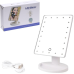Настільне дзеркало для макіяжу з LED підсвічуванням прямокутне 22 діода Біле KNZ