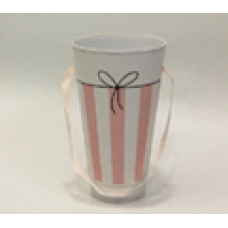 Декоративна коробка для квітів, біла, 13,5x8x22см, W3050 KNZ