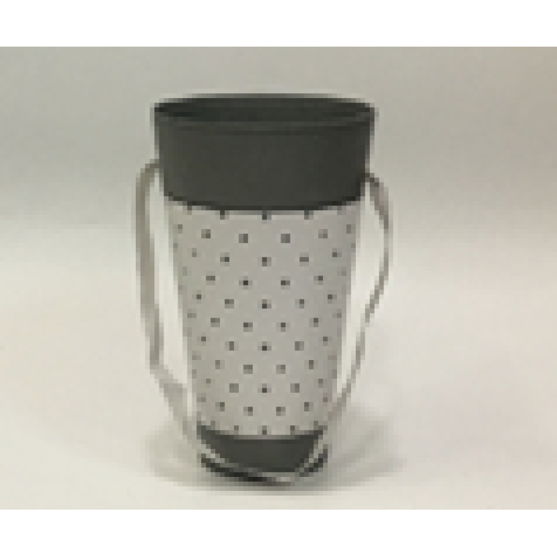 Коробка декоративна для квітів, горошок, 13,5x8x22см, W3051 KNZ Коробка декоративна для квітів, горошок, 13,5x8x22см, W3051 KNZ