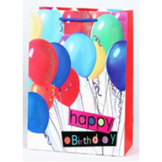 Пакети 26x32x10см подарункові “Повітряні кулі“, Unison, YM 8041-M KNZ