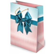 Пакети 210 г, 26x32x10см подарункові “Бант“, Unison, YM 8045-M KNZ