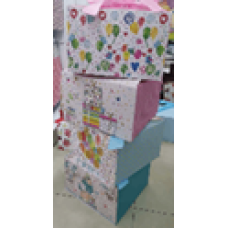 Коробка для торта “Happy birthday“, 24x24x14,5см, Unison, HB 8050-M KNZ