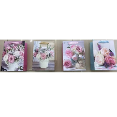 Пакети подарункові 30x41,5x12см “Квіти прованс“ ZD-848-4L KNZ