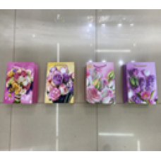 Пакети 26x32x10см подарункові “Квіти“, Unison, ZD-883-4M KNZ