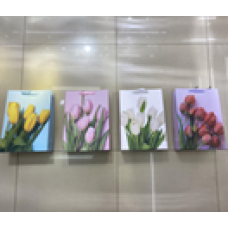 Пакети 26x32x10см подарункові “Тюльпани“, Unison, NO-00014-4M KNZ