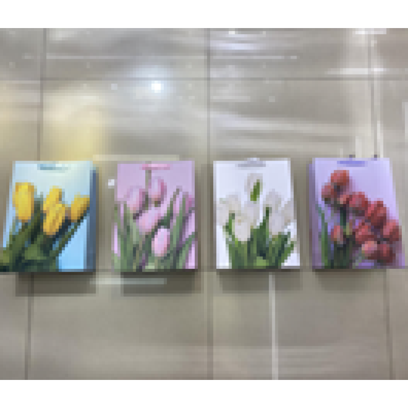 Пакети 26x32x10см подарункові “Тюльпани“, Unison, NO-00014-4M KNZ Пакети 26x32x10см подарункові “Тюльпани“, Unison, NO-00014-4M KNZ