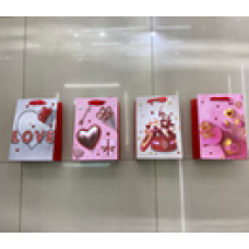 Пакети 18x23x10см подарункові “Серця“, Unison, ML-3811-4S KNZ