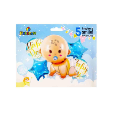 Набір з 5 кульок фольгованих “Дитина хлопчик“ 836941 KNZ