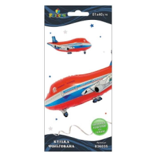 Кулька фольгована Pelican, літак червоний, 81см, 836035 KNZ