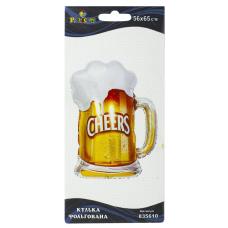 Кулька фольгована Pelican, пивний келих, 65см, 835610 KNZ