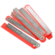 Лінійка металева 15 см у чохлі KNZ