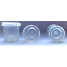 Пластикова тара контейнер (баночка) ємкість для фарби, ґліттера 15 мл KNZ