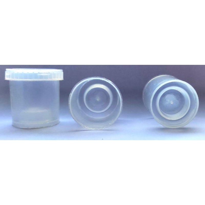 Пластикова тара контейнер (баночка) ємкість для фарби, ґліттера 15 мл KNZ